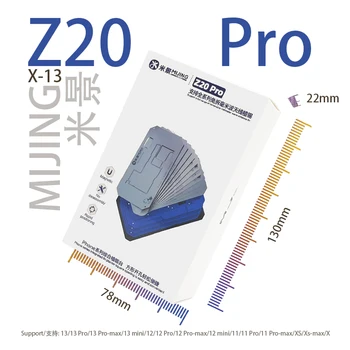 Устройството MiJing Z20 Pro 18IN 1 За iPhone, X-14 pro max Платформа за Запояване на дънни платки от Среден Слой За Реболлинга С Трафаретом