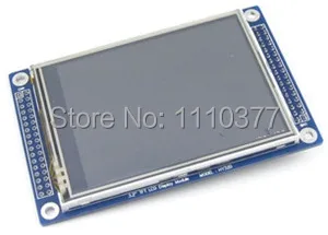 3.2 инча 16it SPI TFT LCD дисплей Модул сензорен дисплей ILI9325 автомобил с IC XPT2046 контролер 320 * 240 точки