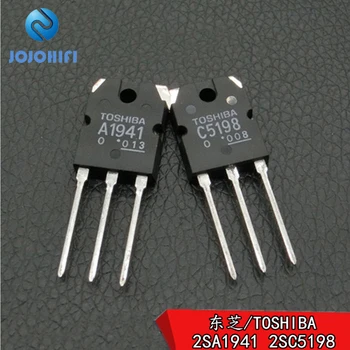 1 Чифт—12 Чифта/Лот Оригинални Внесени Истински усилвател на звука от Toshiba 2SA1941 2SC5198 TO-3P на ламповом транзисторе C5198 A1941