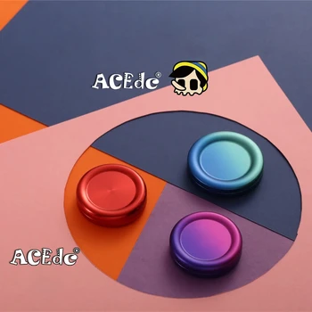 ACEdc Мини-млечни монета, тактильная метална декомпрессионная играчка, Непоседа, на магнита, монетата EDC