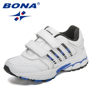 BONA 2023, детски обувки, пролет-есен, нови модни дишащи детски мини гуменки за момчета и момичета, детски