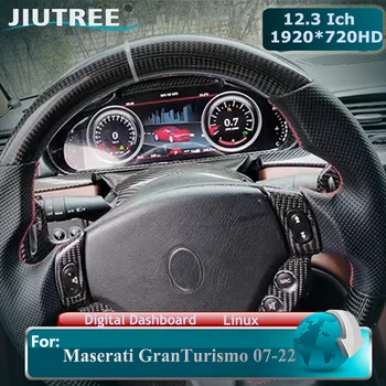 12,3-инчов Android за Maserati GT GTS GC MC Grantismo Quattroporte 2007 2008-2022 Автомобилният цифров клъстер LCD дисплей на арматурното табло