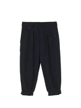 Панталон с цип на ключалката Yohji Yamamoto панталони homme панталони yohji панталони ежедневни панталони широките панталони Owens мъжки панталони