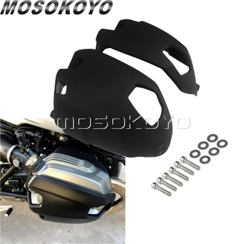 1 чифт мотоциклетни глави турбо с водно охлаждане, защитно покритие цвят черен за BMW R1200GS 2010-2012 R Nine T 2014-2018