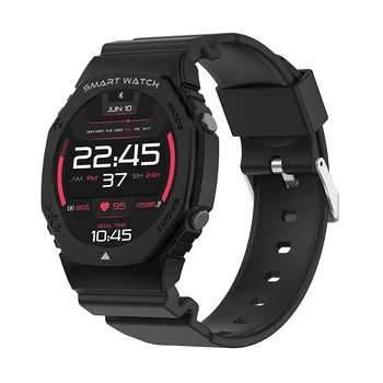 Смарт часовник с 1,28-инчов HD екран, Bluetooth обаждане, гласова помощ, наблюдение на сърдечната честота, водоустойчиви спортни умен часовник IP67 за мъже и жени