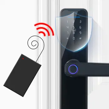 Sasha WiFi умен заключване на пръстови отпечатъци, система за заключване на вратите електронен със смарт карта парола ключ за отключване на USB аварийно зареждане на анти-кражба врата Sasha WiFi умен заключване на пръстови отпечатъци, система за заключване на вратите електронен със смарт карта парола ключ за отключване на USB аварийно зареждане на анти-кражба врата 3