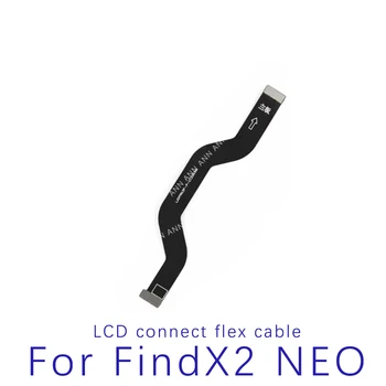 Нов LCD конектор на дънната платка гъвкав кабел за Oppo Find x2 Neo LCD жак за екрана на дисплея Гъвкава лента Резервни части