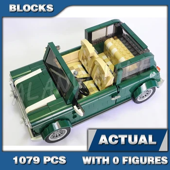 1079 бр 10568 мобилен експерт Купър автомобил 3D модел на градивните елементи на играчки Набор от тухли е Съвместим с