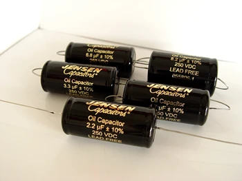 Оригинален маслен кондензатор Jensen Zhanshen 2,2 icf-82 uf/250