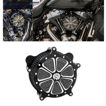 Мотор на Турбината на Спайк въздушния филтър Всмукателния Филтър За Harley Sportster XL Touring Street Glide Road Glide Dyna Softail Син