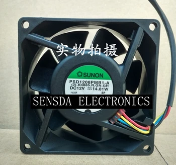 Оригиналът е за Sunon PSD1208PMB1-A 8 см охлаждащ вентилатор 12 фен на въздушния поток на охлаждащия вентилатор