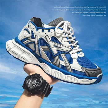 2023 Нови оригинални мъжки модни обувки с дишаща мрежа, дизайнерски обувки, мъжки ежедневни спортни маратонки, улични мъжки маратонки за бягане
