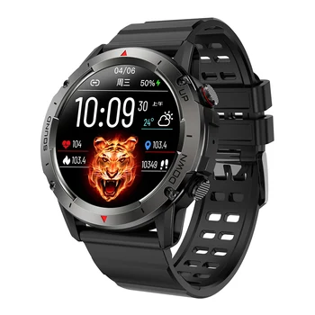 2023 Нови умни часовници за мъже Bluetooth Предизвикателство спорт на открито, фитнес тракер наблюдение на сърдечната честота следи кръвното налягане водоустойчив умен часовник
