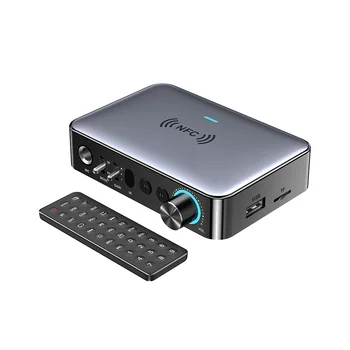 2 в 1 Bluetooth 5.1 предавател Безжичен приемник аудиоадаптер цифрова оптични влакна за аналогови пеене с микрофон