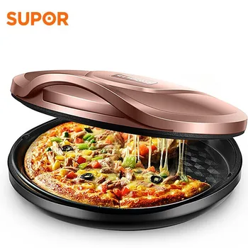SUPOR Домакински електрически форма за печене с двустранно нагряване, горна и долна плоча се нагрява отделно, за приготвяне на пица
