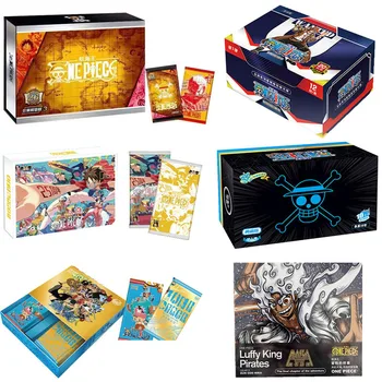 2023 Ново Аниме One Piece Collection Карта Booster Box Филм Червена 25-Годишната Юбилейна Рядка Лимитированная Многопластова Стереорезка Герои
