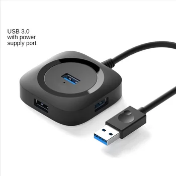 USB 3.0 HUB 2,0 Мулти USB Сплитер за персонален КОМПЮТЪР с Множество 4 Порта USB Удължител Високоскоростен 3 Hab Mini Micro USB3.0 Хъб Четец На Карти