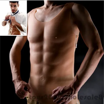 Силиконовата фалшива гърдите мускул, мъжки гърдите мускул, 1750 г, масивна гърдите мускул, Cosplay, мъжко боди, секси шейпър на тялото, мъжете