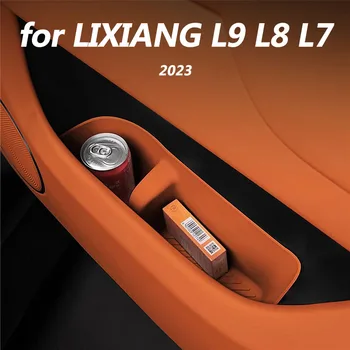 за LIXIANG L8 L9 L7 2023 аксесоари за оформление на интериора на колата, вратата на кутия за съхранение, кофа за боклук, 4 бр.