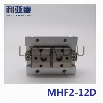 MHF2-12Г Тънък газ нокът с двойна функция, диаметър на отвора 12 мм, тип SMC с къс ход