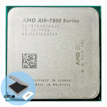 четириядрен процесор AD787KXDI44JC гнездо FM2 + Б/Процесор AMD A10-Series A10 7870 K A10 7870 K 3,9 Ghz