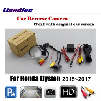 За Honda Elysion 2015 2016 2017 Автомобилна Камера за Обратно виждане С обратна Паркинг AUTO HD CCD NTSC OEM CAM С RCA адаптер
