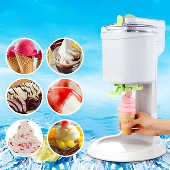 Машина за детски сладолед, напълно автоматична битова машина за приготвяне на сладолед в мини-рожках, направи си сам, мороженица