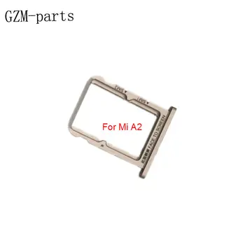 GZM-резервни части, 1 бр. за Xiaomi Mi A2, притежателят на тавата за SIM-карти, слот за карта Micro SD адаптер за Xiaomi Mi A2 Lite, резервни части за ремонт на тавата за sim-карти