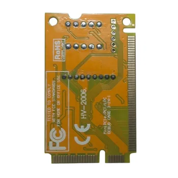 3 в 1 Mini PCI-E ЗЗК PC Анализатор, Тестер тест картичка за лаптоп с шестнадесетичен символен дисплей 3 в 1 Mini PCI-E ЗЗК PC Анализатор, Тестер тест картичка за лаптоп с шестнадесетичен символен дисплей 5