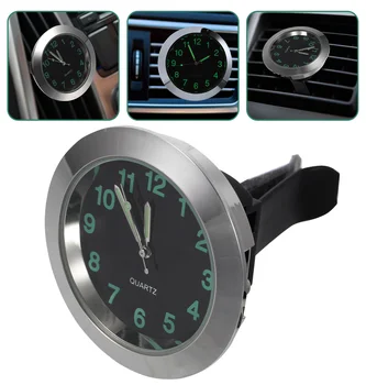 Компактна мини-автомобилни часовници с светящимся показалеца за по-удобно четене в условия на слаба светлина или на тъмно