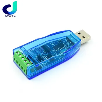 Промишлен конвертор USB към RS485, Защита от опаковката, Съвместимост с преобразувател RS232, Стандарт V2.0, Модул заплати порта RS-485 A