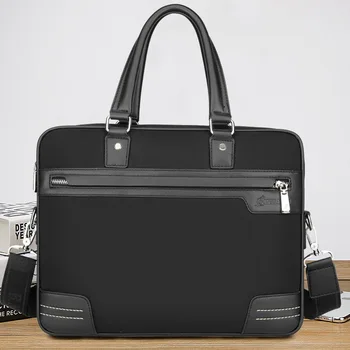 Чанта за лаптоп, куфарче, дамска чанта-месинджър, мъжка бизнес чанта бизнес чанта за пътуване, голяма чанта голям за конференция, файл, плат Оксфорд