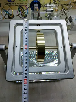 Скоростна триосно метален механичен жироскоп студент обзавеждане за физически експеримент демонстрация на ъглов момент с фиксирани ос