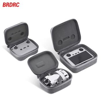 BRDRC Чанта за съхранение на DJI Mini Pro 3/Mini 3 Калъф за Дрона Преносима Чанта, Кутия За Носене RC & RC NI RC Дистанционно Управление Аксесоар