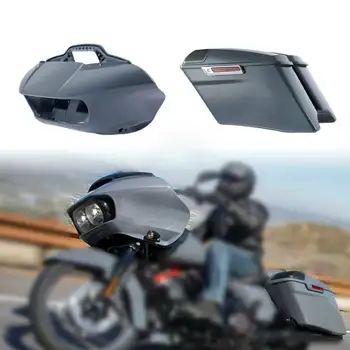 Трактор преглед чанти за вътрешния на външния обтекател на мотоциклет за Harley Touring CVO Road Glide FLTRX 2015-2020