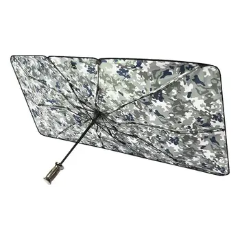 Сенника на предното стъкло, автоматичен чадър, козирка, автоматични с алуминиева дограма, щори, сгъваема конструкция за изолация и охлаждане, подходящи за suv