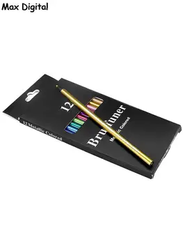 12 Цветни метални цветни моливи, комплект за рисуване, скициране Професионални продукти за бродерия за художника Цветни моливи за colorization 12 Цветни метални цветни моливи, комплект за рисуване, скициране Професионални продукти за бродерия за художника Цветни моливи за colorization 5
