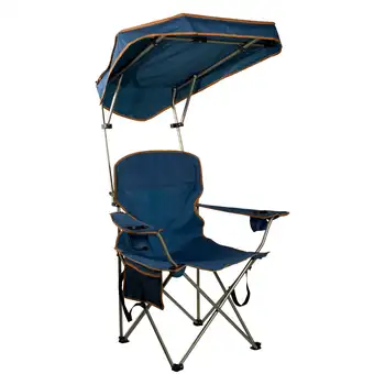 Сгъваем походный стол Quik Chair Max Shade с регулируема сянката - син