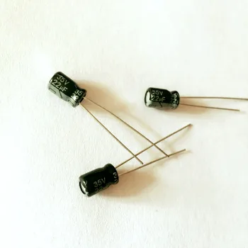 електролитни кондензатори 100шт 35V22UF 22 ICF 35 В 5*7 мм