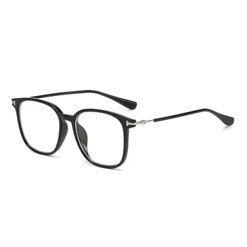 Прозрачни рамки за очила компютър, дамски, Мъжки квадратни очила с защита от синя светлина, блокиране на слънчеви очила, оптични очила за очила