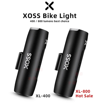 XOSS 800lumen велосипеден лампа XL-400 800 велосипедна фаровете водоустойчив USB акумулаторна предната лампа на МТВ велосипедна светкавица