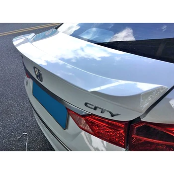 Броня заден спойлер на капака на багажника, материал ABS, украса и задното крило, специални аксесоари, спойлер за Honda City 2015-2018