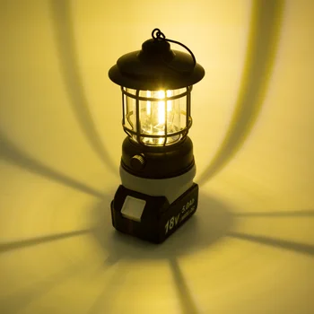 Преносим окачен led лампа за Makita с литиево-йонна батерия 18, уличен фенер за къмпинг (не включва батерия)