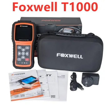 Foxwell T1000 Сензори на ГУМИТЕ Програмиране Активиране Проверка на RF Ключодържател Система за Контрол на налягането в гумите Автоматичен Детектор Тестер PK TS508