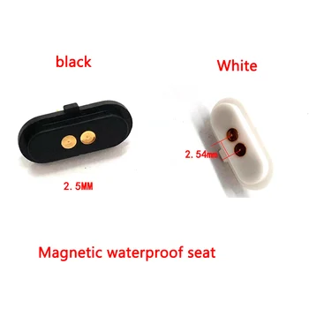 2-10 бр., интелигентно магнитно водонепроницаемое седалка, Пого-пинов конектор, стъпка 2 серпентини, 2,54 mm, градския дупка, женски сензор за зареждане dc