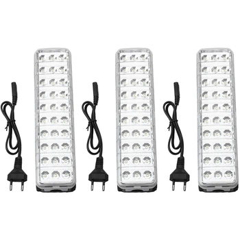 3X Led Аварийно Осветително Фенерче Mini 30 LED 2 Режима на Акумулаторна батерия Авариен Лампа За Дома Лагер На Открито