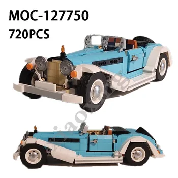 Нов MOC-127750 Класически Автомобил 500 Roadster 720 бр. Подходящ за 10279 възрастни, заинтересовани от подобряване на играчки От градивните блокове, Детски подаръци