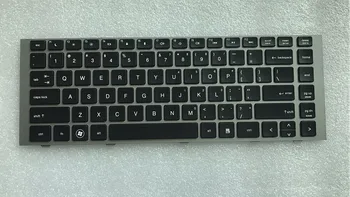Новост за клавиатура HP Probook серия 4440s 4441 s 4445 s 4446 s, американската черна с рамка