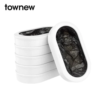 Townew Т1 На Т3 (6 бр) Сменяеми Касети за Зареждане на Пръстените, Подходящи за Вторична преработка, Торби за боклук, За Умно Боклуци на резервоара