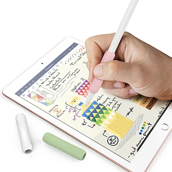 Силиконов калъф за писалка за Apple Молив 1, 2, джоб за химикалки със сензорен екран, устойчив на удари, който предпазва от надраскване, нескользящий защитен калъф за молив Силиконов калъф за писалка за Apple Молив 1, 2, джоб за химикалки със сензорен екран, устойчив на удари, който предпазва от надраскване, нескользящий защитен калъф за молив 5